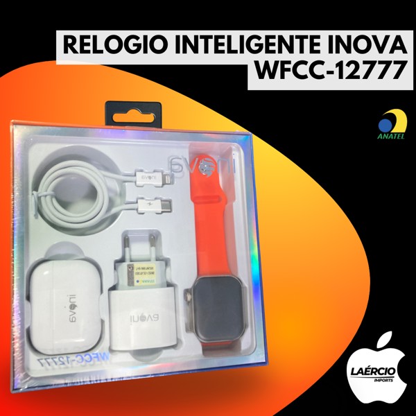 RELOGIO INTELIGENTE INOVA WFCC-12777