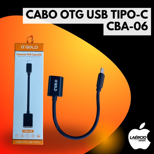 CABO OTG USB TIPO-C CBA-06