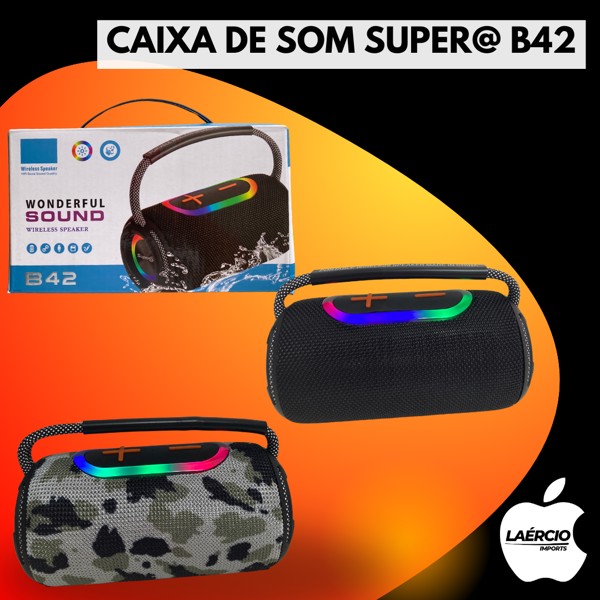 CAIXA DE SOM SUPER@ B42