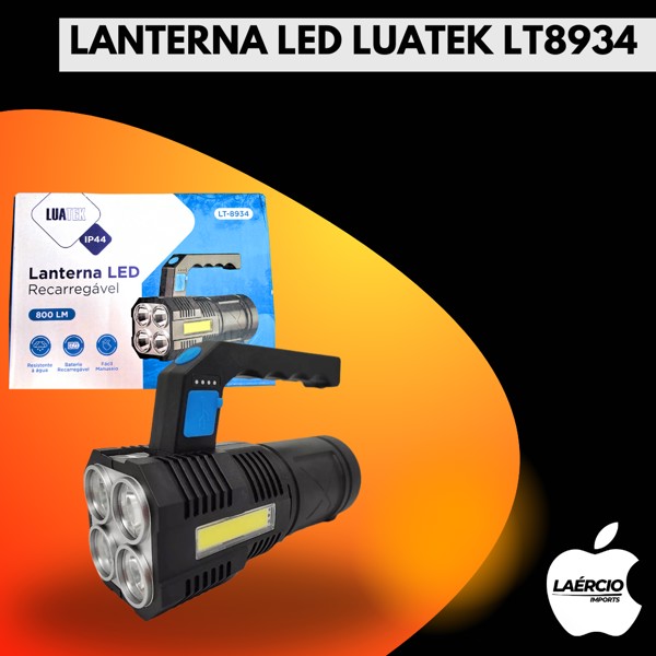 LANTERNA LED LUATEK LT8934