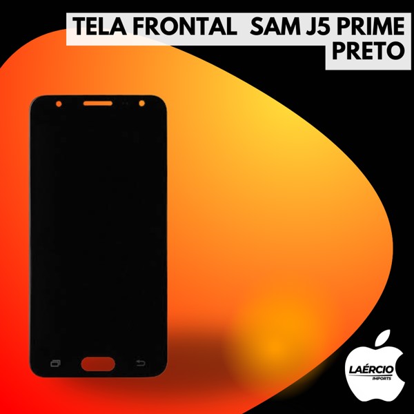 TELA FRONTAL  SAM J5 PRIME PRETO