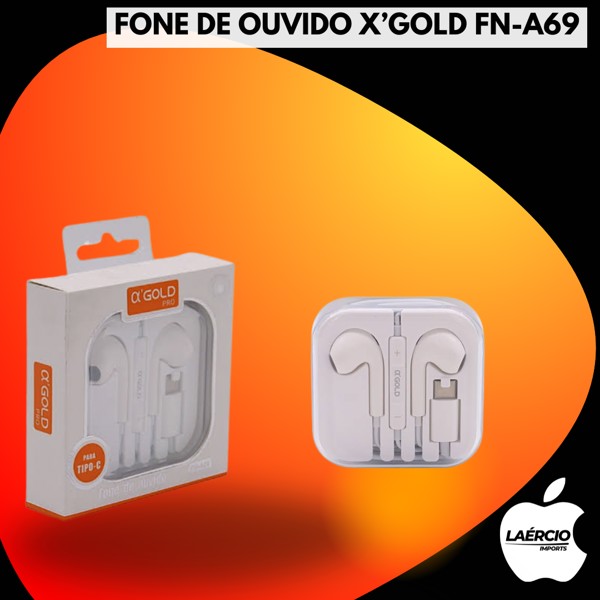 FONE DE OUVIDO X’GOLD FN-A69