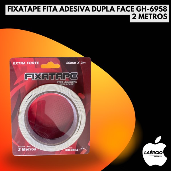 FIXATAPE FITA ADESIVA DUPLA FACE GH-6958 2 METROS